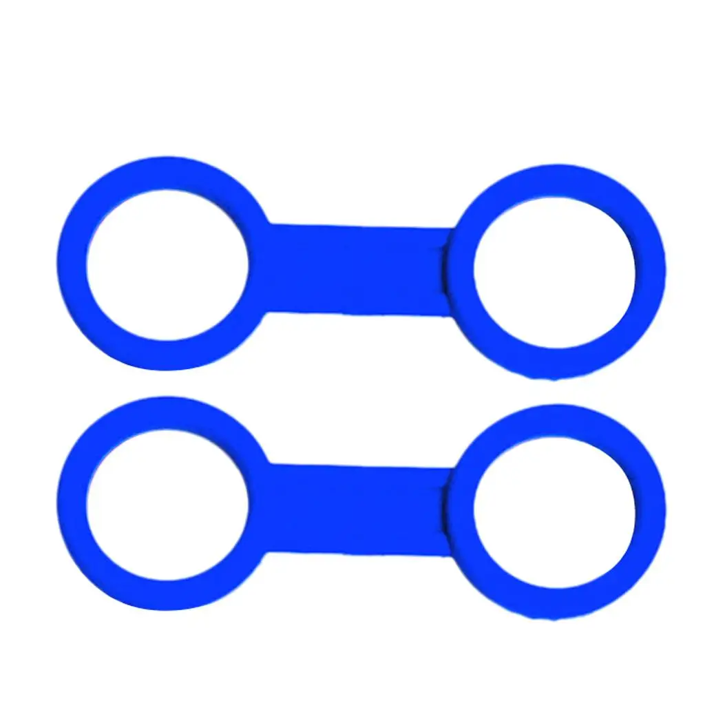 Snorkel holder silicone double ring for diving snorkeling