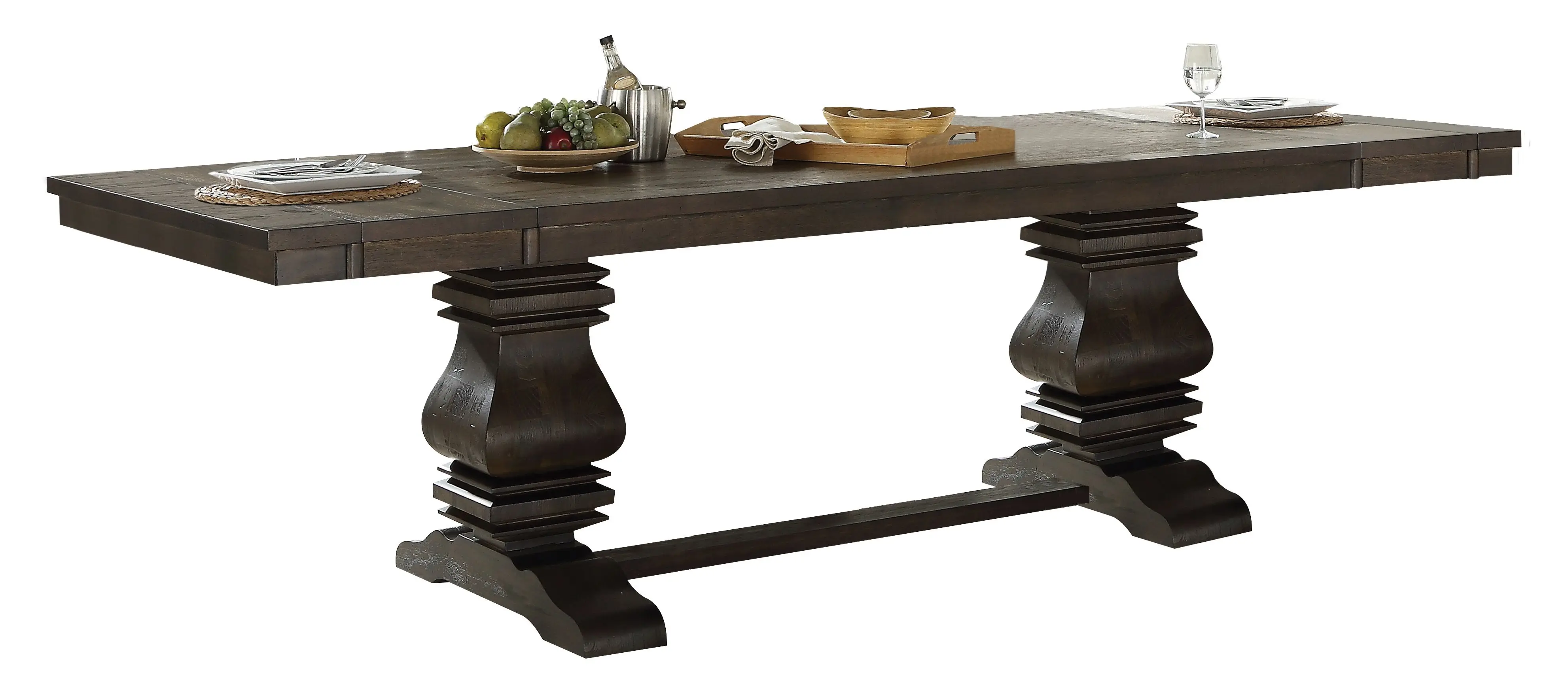 

ACME Jameson Dining Table, Espresso (1Set/2Ctn)