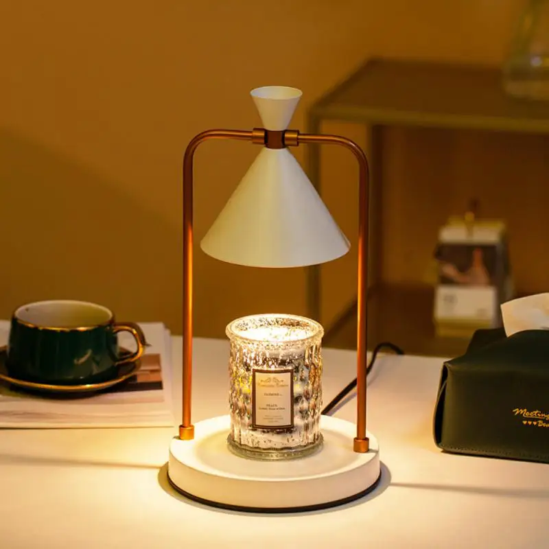 Candle Warmer Electric Wax Melt Table Lamp Candle Melting Waxing Burner Aromatherapy light For Home Bedroom Office Decoration 3