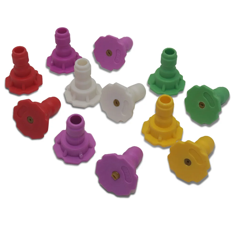 1 Pcs Pcs High Pressure Washer Sprayer Nozzle Tip with 1/4" Inch Fitting Male Thread 0 15 25 40 Degree Water Jet 2