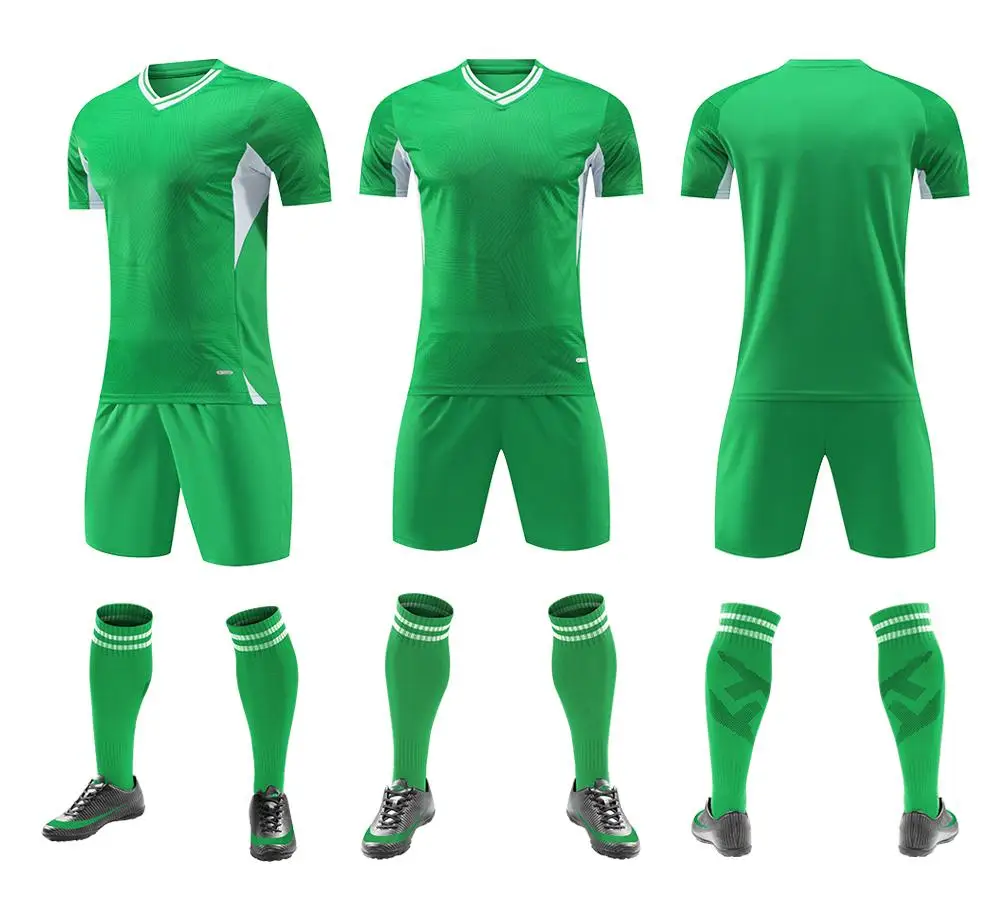 Football Shirts Tracksuits Kids Men's Soccer Jersey Sets Boys Children Training Uniforms Team Blank Sportswear Clothing