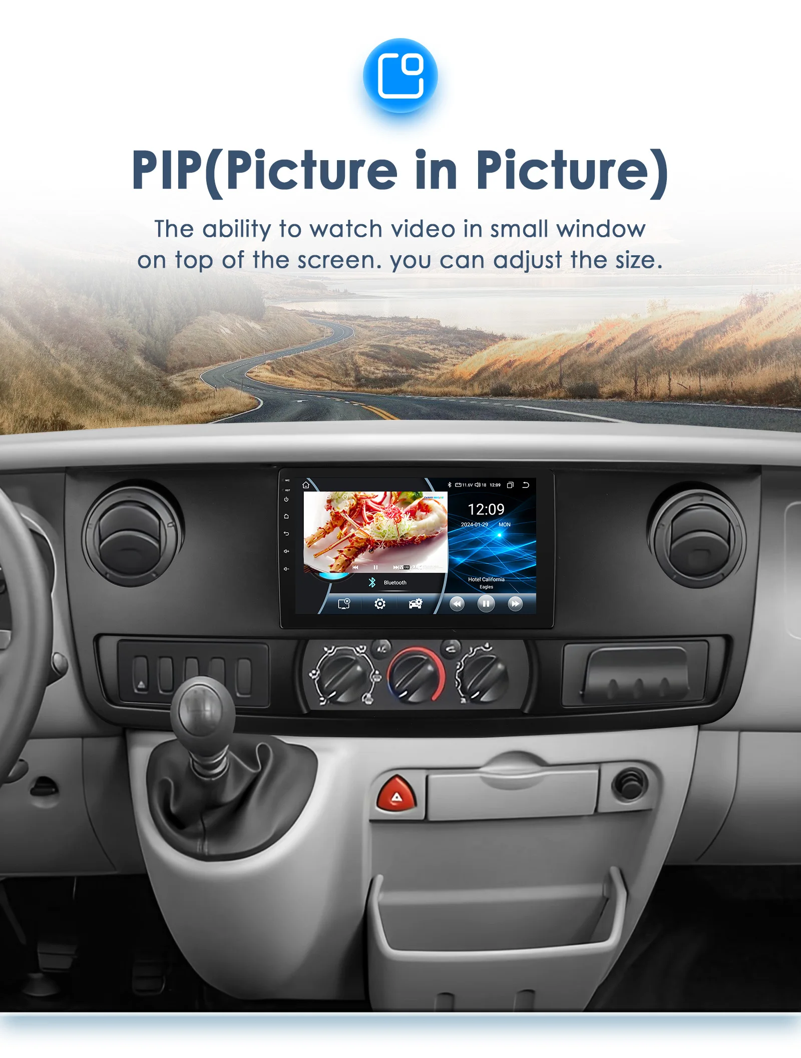 2DIN Android 13 Auto Car radio for RENAULT MASTER 2003-2011 multimedia player GPS navi Stereo 4G 8Core Autoradio 4G wifi screen – Detail 26