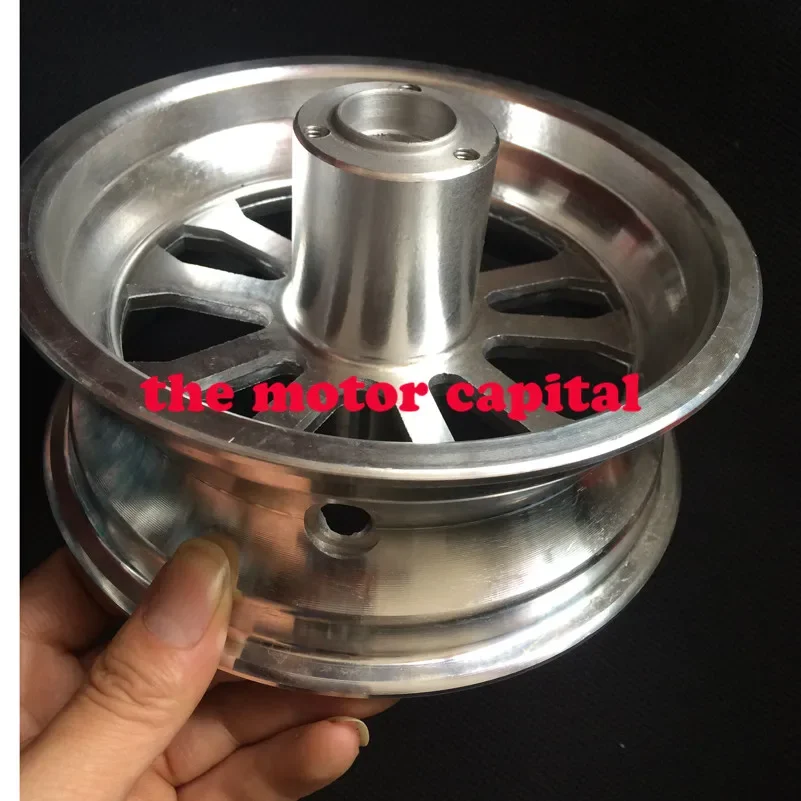 6.5 inch rim Front/rear Wheel Rim 90/65-6.5 Tubeless Aluminium Front Hub fit Scooter with Axle Parts