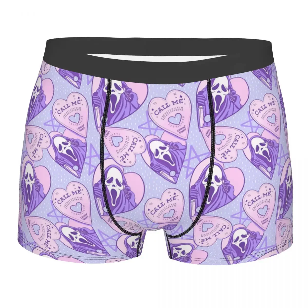 

Men's Horror Movie 3D Print Boxer Briefs Halloween Underwear Killer Ghost Panties Elastic Underpants