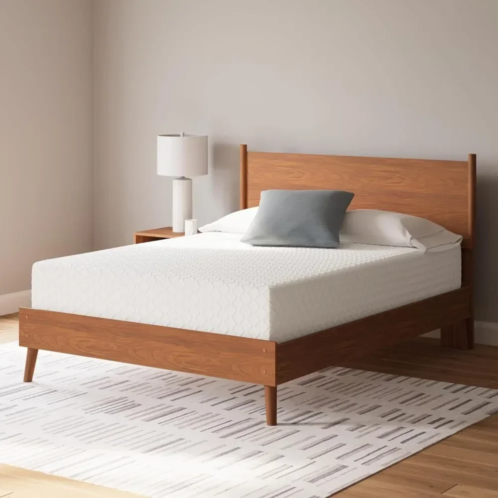 King Size Chime 12 Inch Medium Firm Memory Foam Mattress with Green Tea & Charcoal Gel for Pressure Relief 4