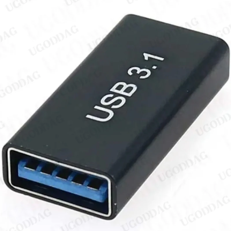 Usb adapter 1/2 PCS USB 3.0 female to USB Type C female extender converter