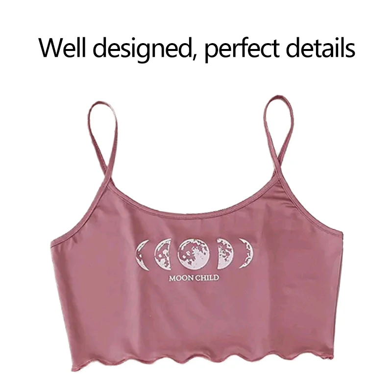 Women's Pajamas Set Sleepwear 2 PCS Camisole And Shorts S M L Pink Ventilate Soft Casual Earth Print