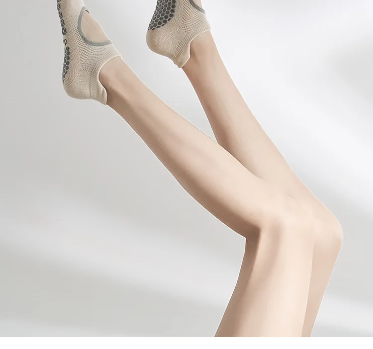 Tourmaline Ionic Socks Tourmaline Ionic Body Shaping Stretch Socks Summer Tourmaline Foot Massage Thin Non Slip Socks Yoga 70 Sc05b24d304344c779b4d3a6cfb30c4e4F