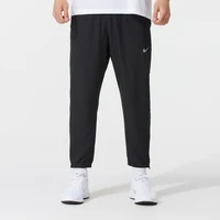 Nike Pantalon de jogging tissé simple à motif avec poches et taille élastique pour homme Fq4781-010 2