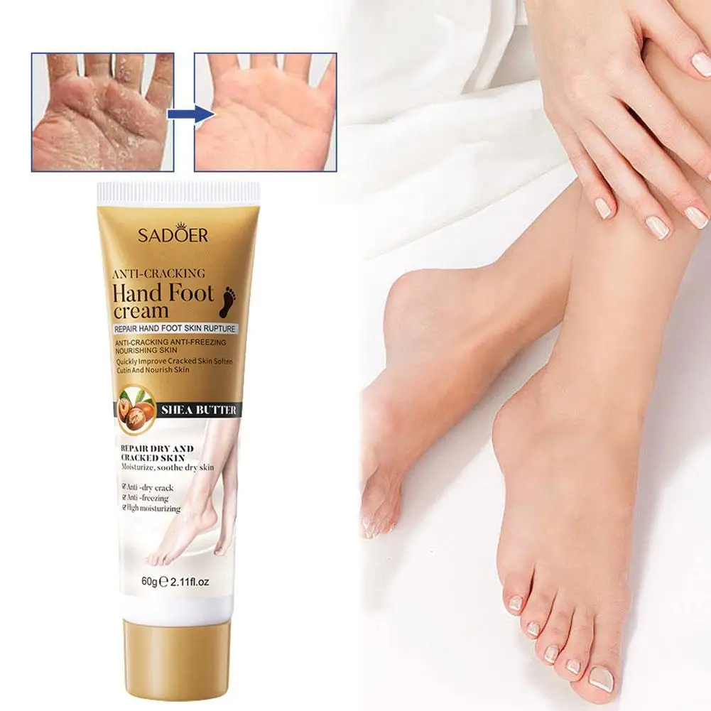 

Anti-crack Moisture Hand Cream Hands And Foot Moisturizer Long Lasting Nourishing Deeply Moisturizing for Foot Cracking Rep H7G7