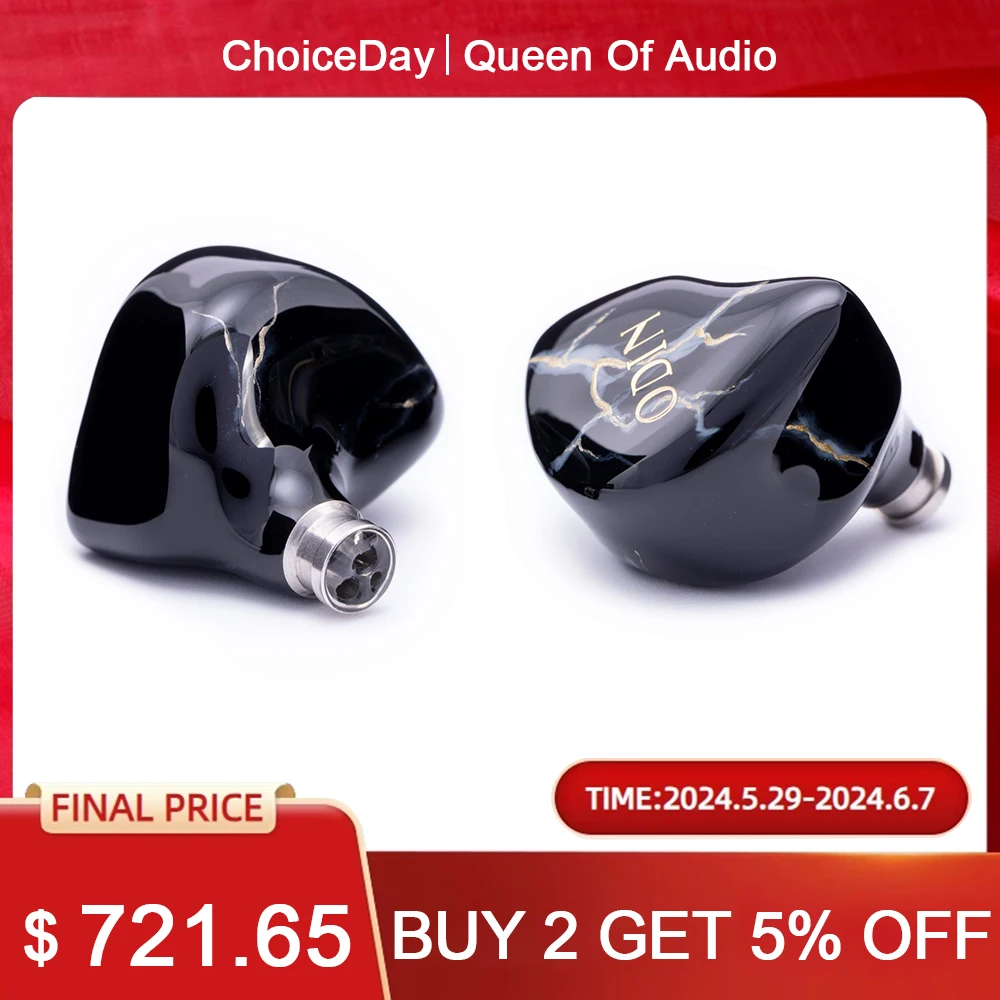 

Kinera Imperial Odin 2.0 8BA Earphone With 8 Cores 6N OCC Cable Headphone 4.4mm Termination Plug Earbuds HiFi Music Headset