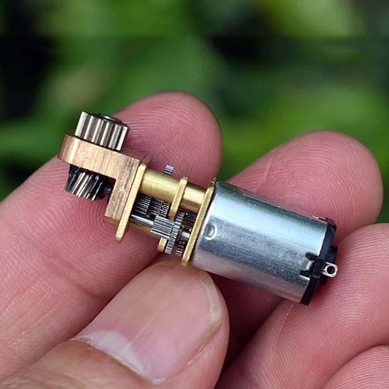 DC 5V-6V Cambio Metallo 3MA Corrente Albero Ingranaggi - Foto 6