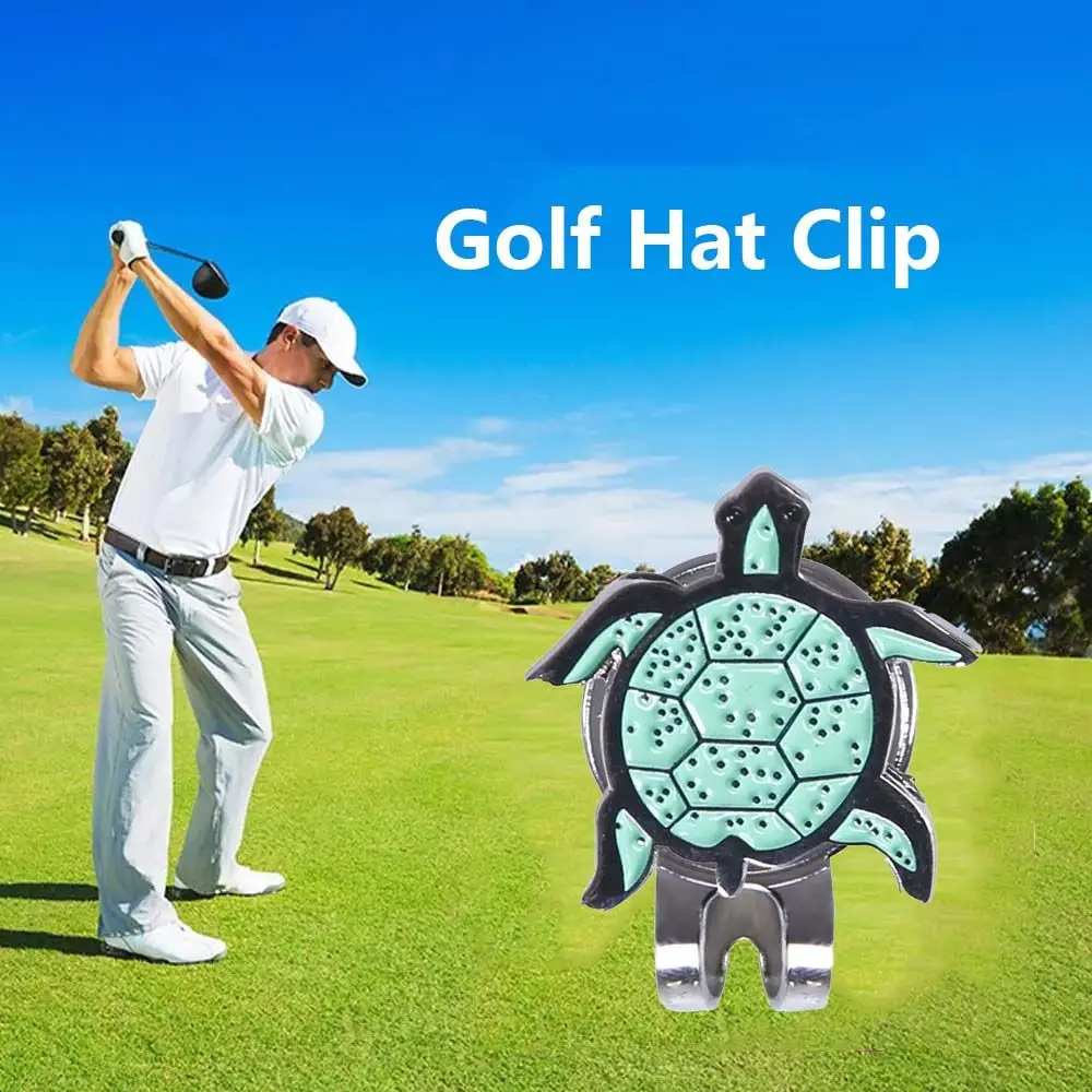 

Aids For Golfer Accessories Magnetic Ball Position Mark Golf Putting Alignment Golf Ball Marker Turtle Golf Hat Clip