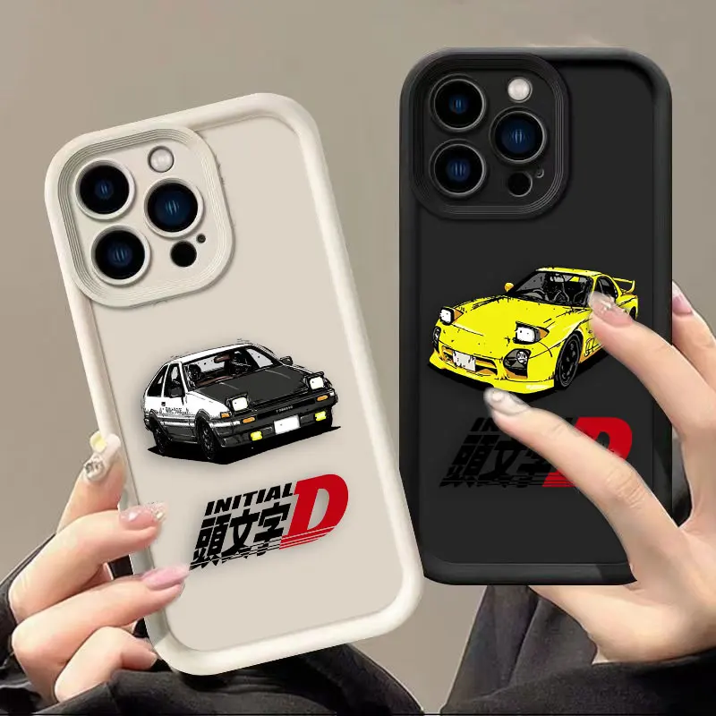 Initial D AE86 Tail Light Phone Case For Infinix HOT 30I 40I 60 NOTE 12 ...