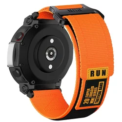 Durable Nylon Strap - Premium Smartwatch Band Accessory - T - rex 2 (Orange)