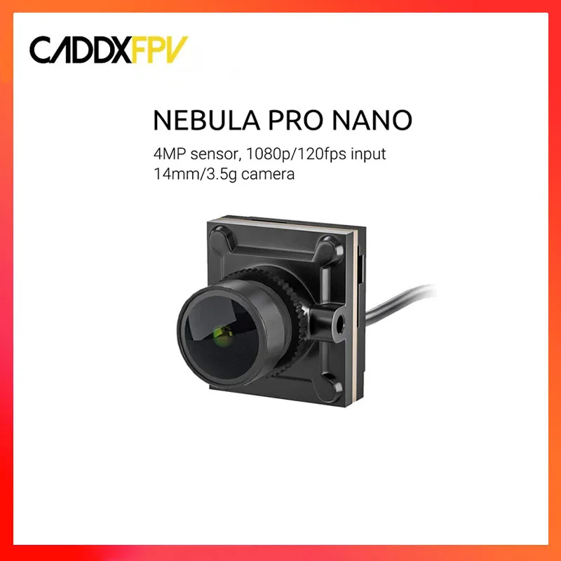 Caddx Nebula Pro Nano 720P/120Fps Digital Hd Con Cavo Da 8Cm Fotocamera Fpv Per Dji Air Unit E Vista