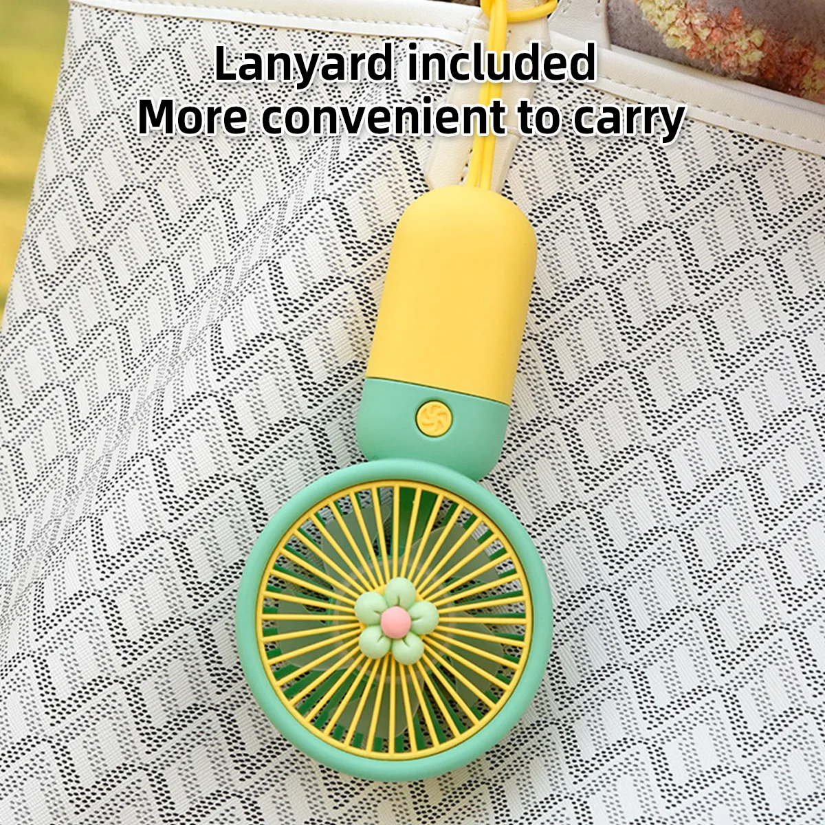 USB Rechargeable Mini Handheld Fan Summer Cartoon Cute Fruit Shape Multiple Styles Available Outdoor Portable Cooling Fan