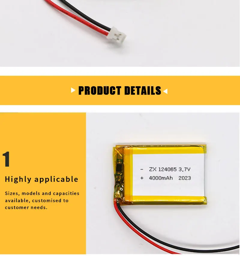Haier Lavatrice 105565 3.7V 4000mAh 14.8wh Lithium Polymer Battery