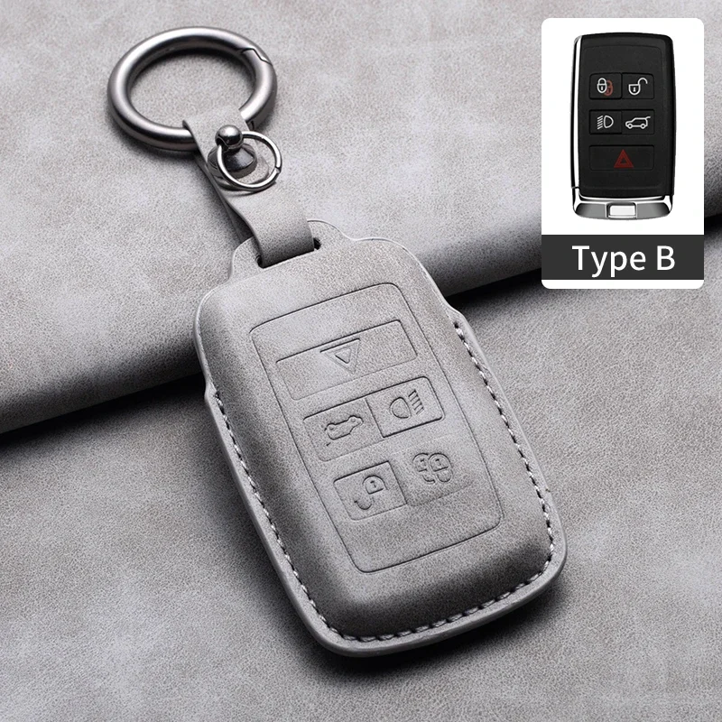 Premium Leather Car Key Cover
