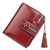 Elegant Women Multi Card Casual PU Leather Purse with Style Storage Card Bag Coin Short Wallet Change Purse Carteras Para Mujer 6