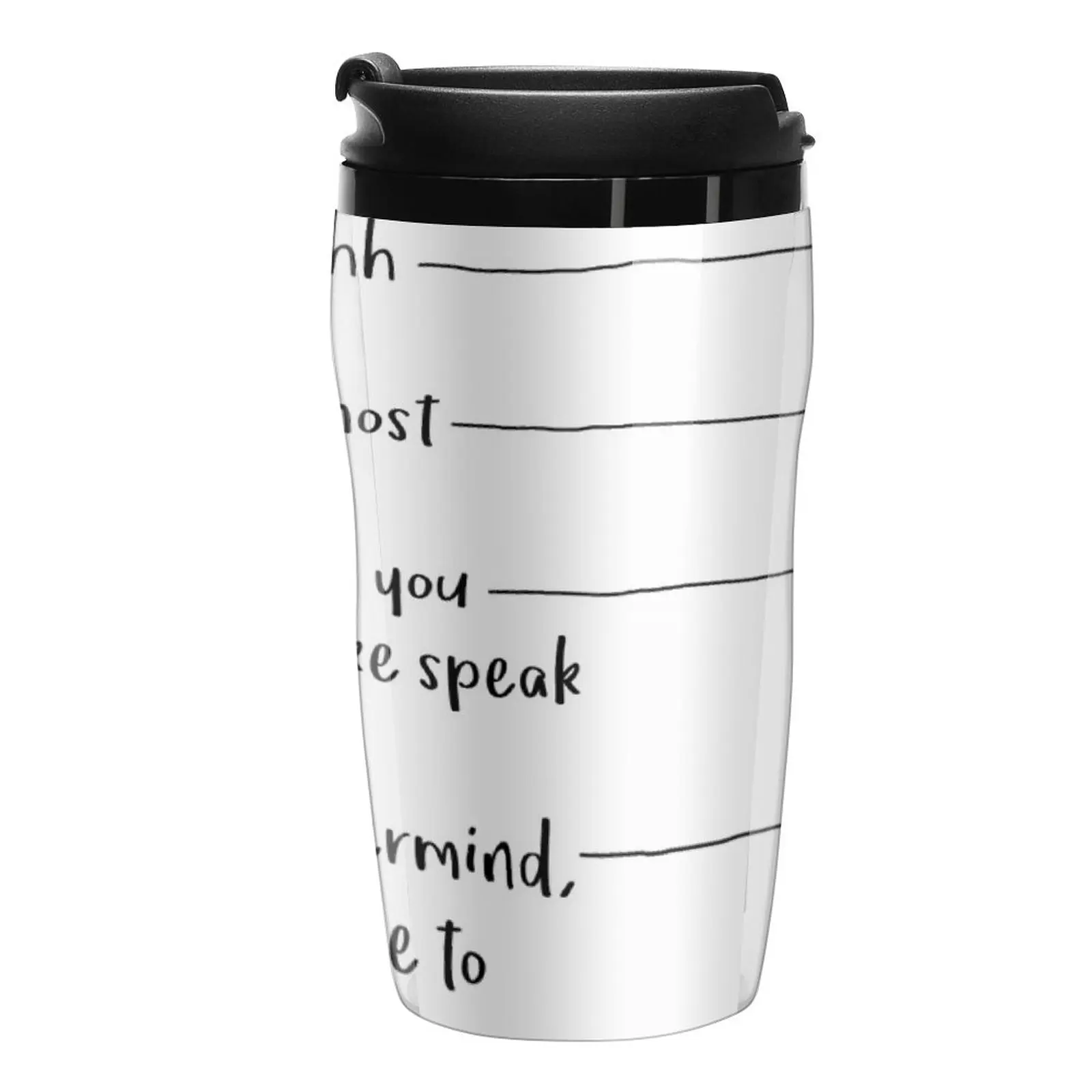 

Funny Coffee Mug Gift - Now You May Speak, Nevermind, I Have to Poop Travel Coffee Mug Black Coffee Cup Coffee Cups Sets
