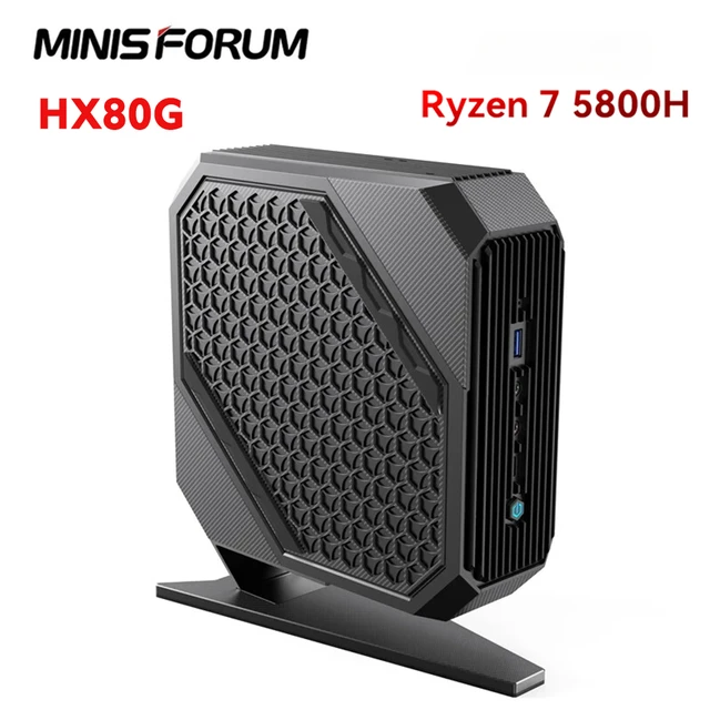 Minisforum HX80G AMD Ryzen 7 5800H MINI PC Windows 11 DDR4 16GB 500GB SSD  WiFi6 BT Dedicated Card Desktop MINI PC Gamer Computer - AliExpress