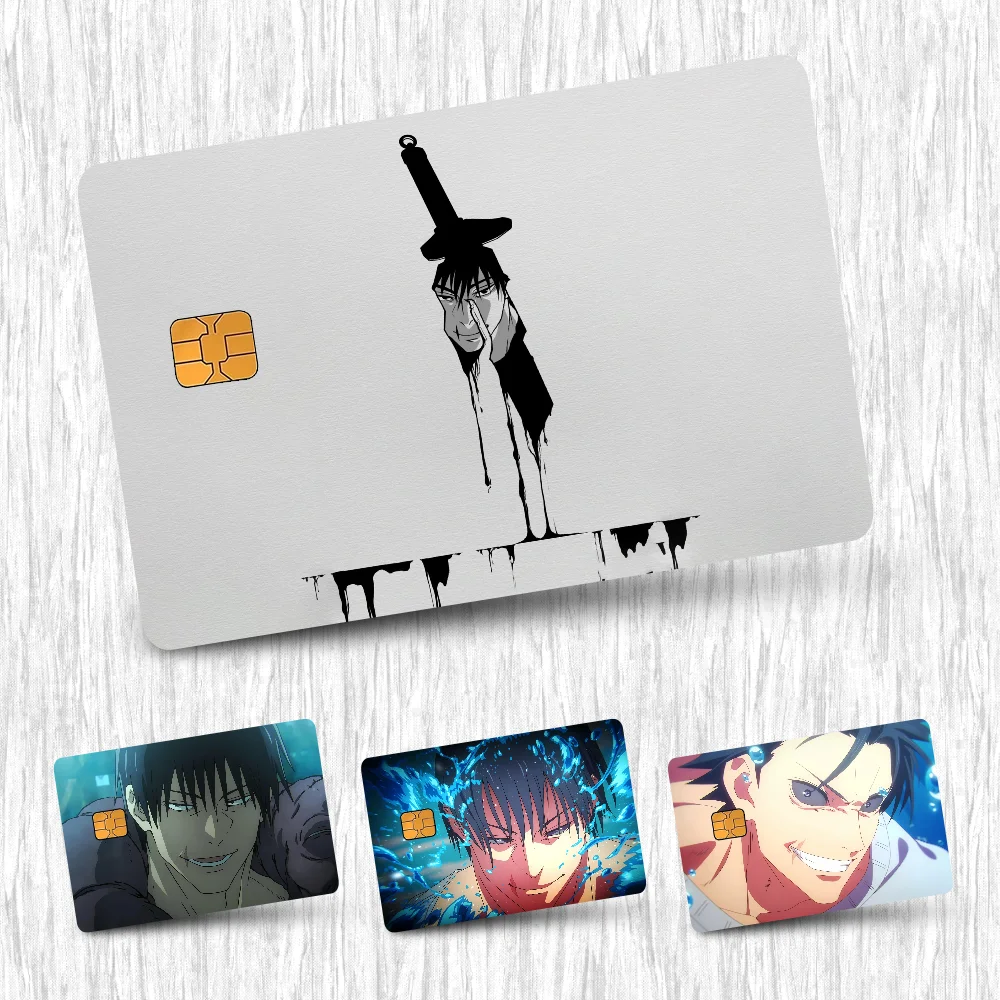 thumbnail image 2 of Credit Card Skin - 2 Pack | Refresh Traditional Designs With Our Sticker Cover | Stylish Debit Covers For A Thoughtful Gift | Holographic Anime Dragon 2 of 7