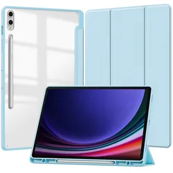 Premium Acrylic Clear Tablet Case - Universal Fit for Tab S8 Ultra 14.6 (SKY BLUE)