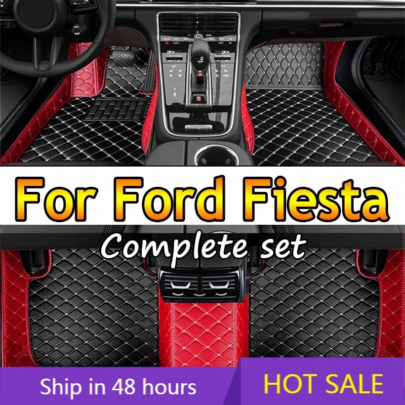 

Автомобильные коврики для Ford Fiesta Mk6 Mark VI Mk7 WS WT WZ 2009 ~ 2016, коврики от грязи, автомобильный коврик, нескользящий автомобильный коврик, автомобильные аксессуары