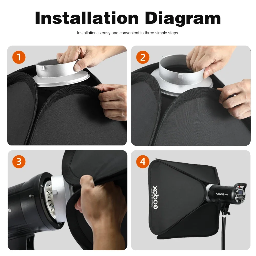 Soonpho 범용 마운트-Bowens 마운트 스피드 링 어댑터 Bowens 마운트 플래시 링 어댑터-스튜디오 플래시 Godox S 형 소프트 박스