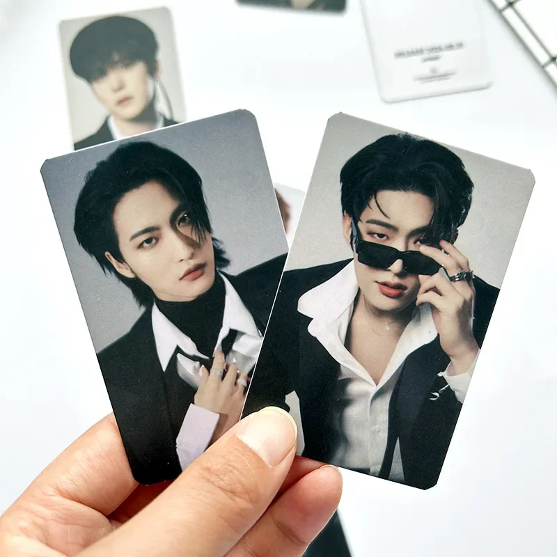 8Pcs/Set Kpop Idol ATEEZ New Album GOLDEN HOUR : Part.1 Photocard Printing LOMO Cards Fans Gifts Card Collection