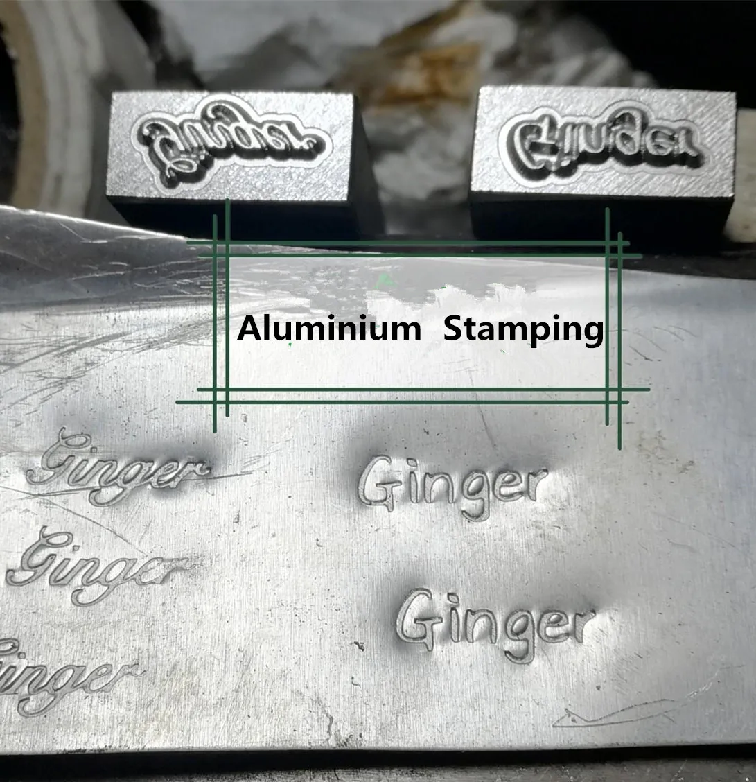 Custom Logo Metal Stamping Tool for Jewelry Puncher Personalized Alphabet DIY Handmade Mark Logo Silver Gold Handstamped