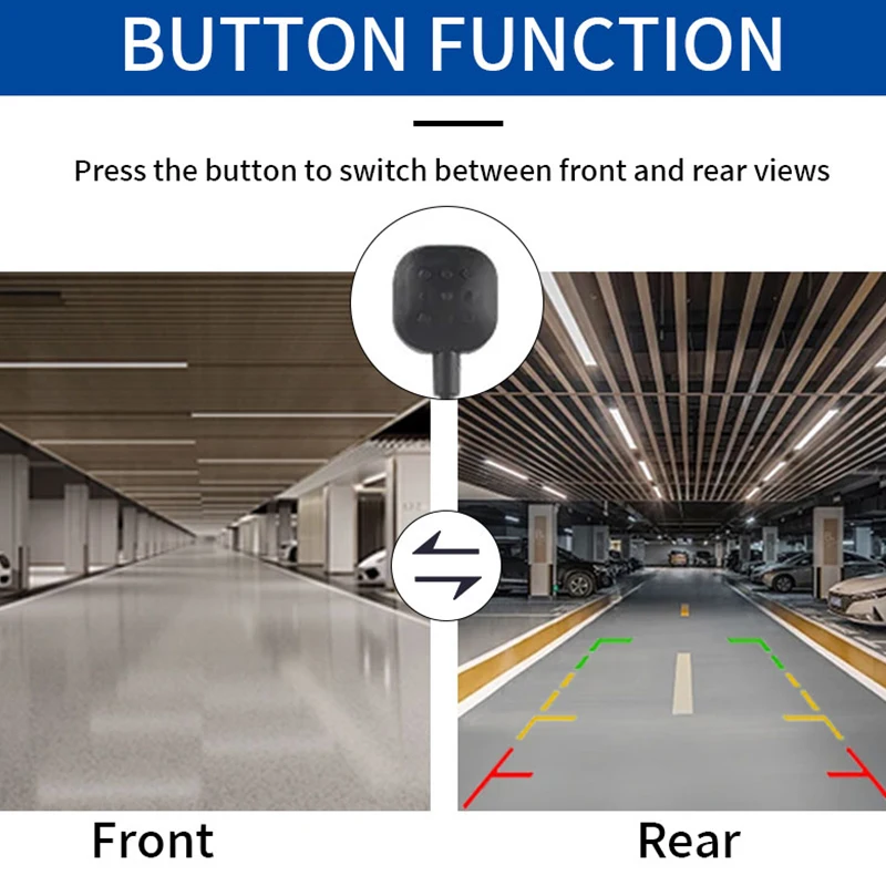 Car Parking Camera Video Channel Converter Two-Way Control Box