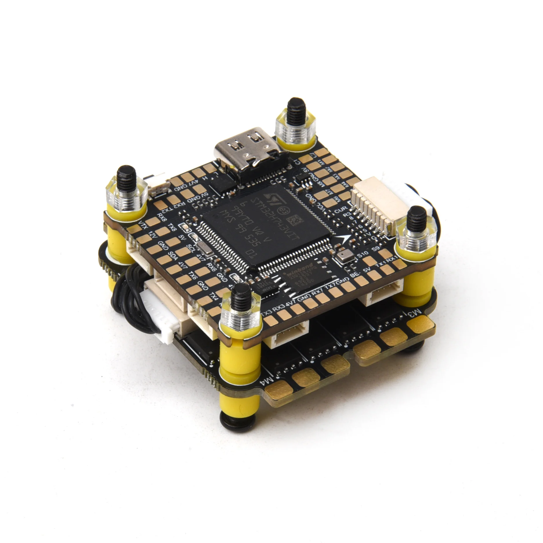 Contrôleur de vol H743 & ESC 65A Stack FPV Drone