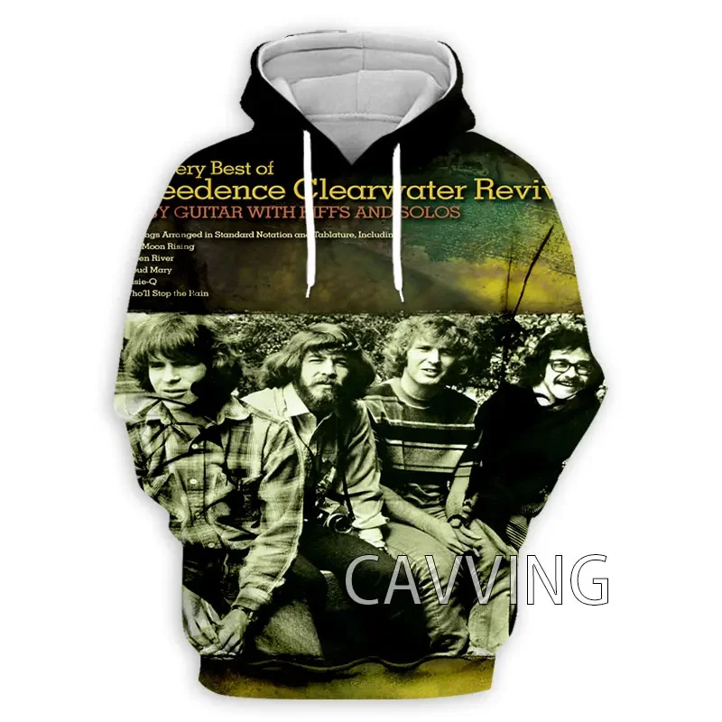 

Creedence Clearwater Revival 3D Print Clothes Streetwear Men Hoodies Sweatshirt Fashion Zip Hooded Long Sleeve Pullover Tops H20