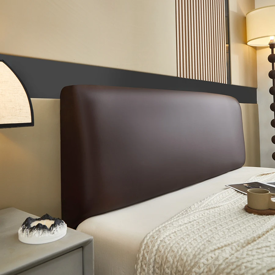 Deluxe Leather Headboard Protector - Waterproof, Scratch-Resistant & Oil-Proof Coverage