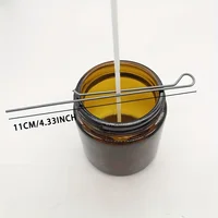 5/10Pcs 4.3 Inch Candle Wick Holders Clip Wick Fixer Stainless Steel Holders for Candle Making Metal Wick Centering Device Tools 4