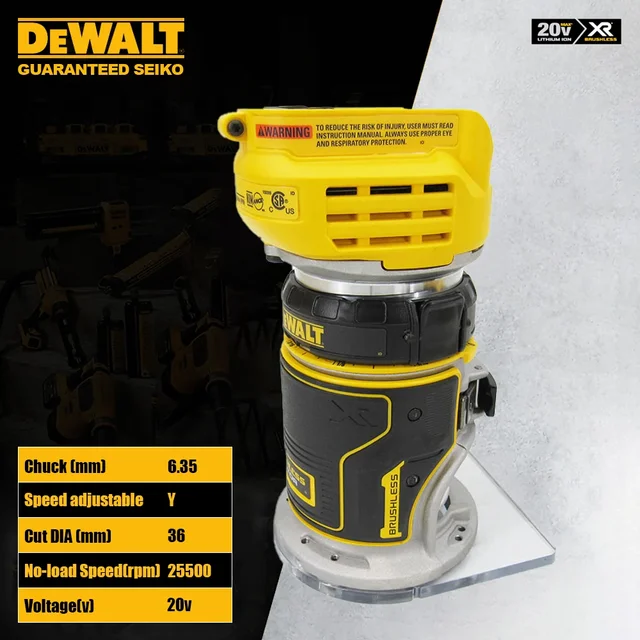 Introducing the DeWALT DCW600 Cordless Electric Router: Power and Precision for Renovation Teams