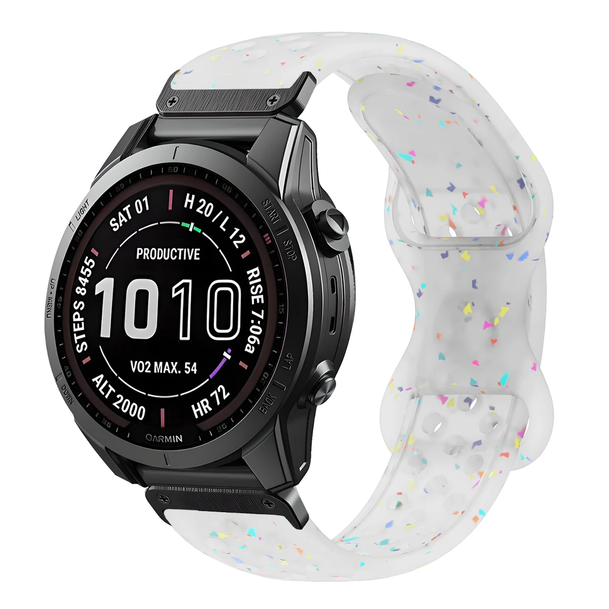 Quick Fit Silicone Sport Strap - Versatile Size Options