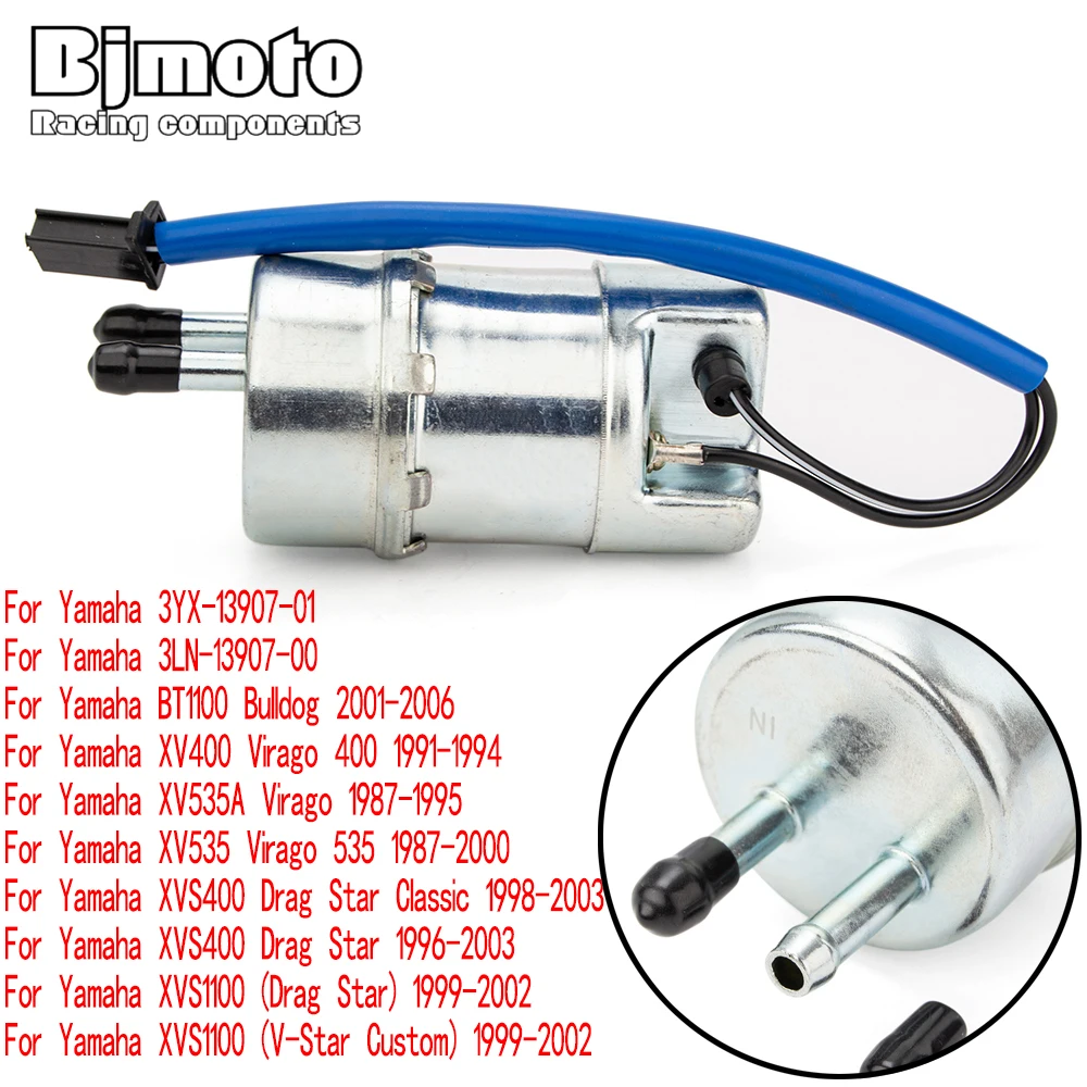 

BJMOTO Gas Fuel Pump For Yamaha BT1100 BT 1100 Bulldog XV400 XV535 Virago 400 535 XV535A Virago XVS400 XVS 400 Drag Star Classic