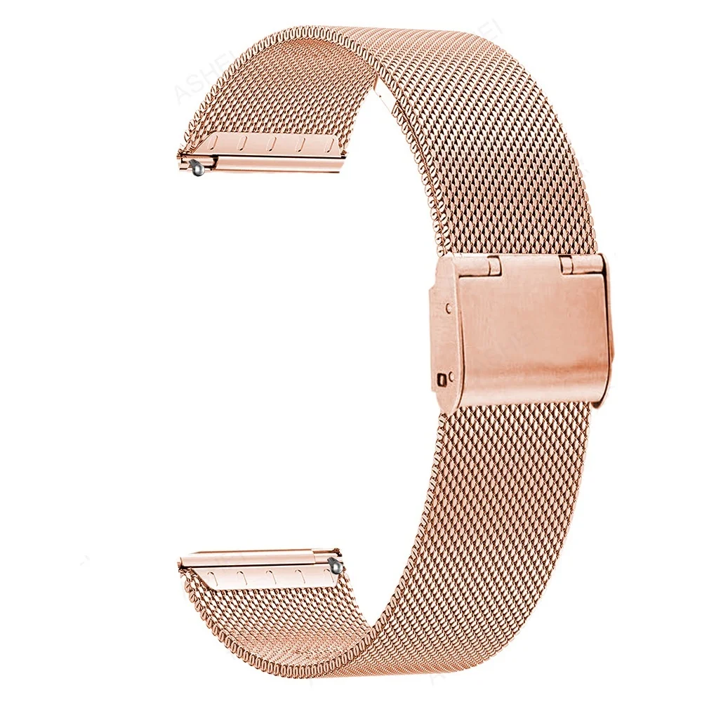 Premium Stainless Steel Watch Strap & Protective Case with Screen Protector for Samsung Galaxy Watches