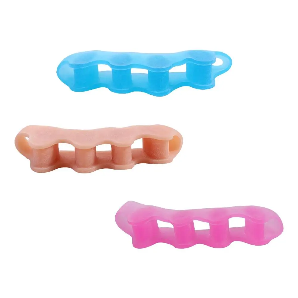 Care Spreader For Pedicure Bunion Corrector Spacer Five-Hole Toe Divider Valgus Corrector Toe Separator Orthopedic Products