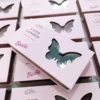 Wholesale Magnetic Butterfly Boxes Package 25mm False Mink Eyelashses Cases Custom Brand Logo Empty Lashes Box Packaging In Bulk 3