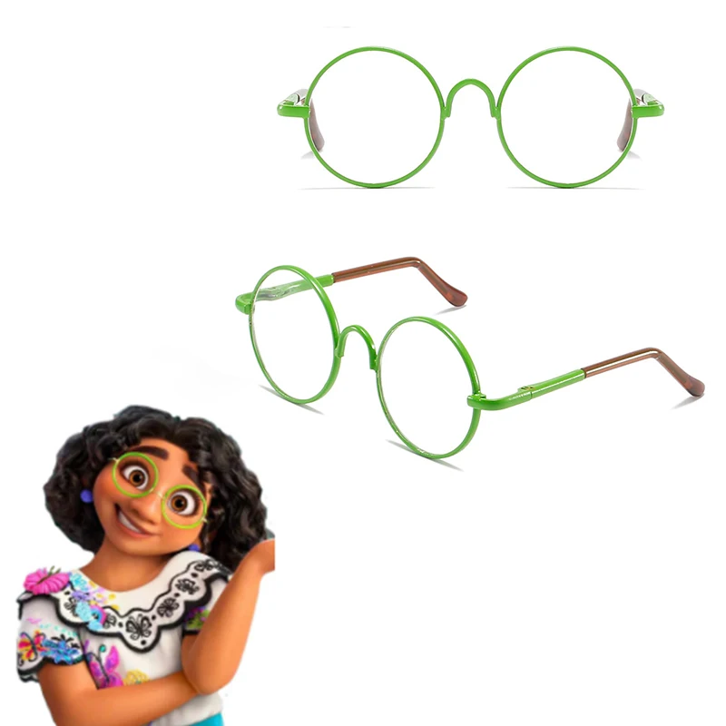 Disney Anime Movie Encanto Mirabel Madrigal Cosplay Glasses Figure Toy