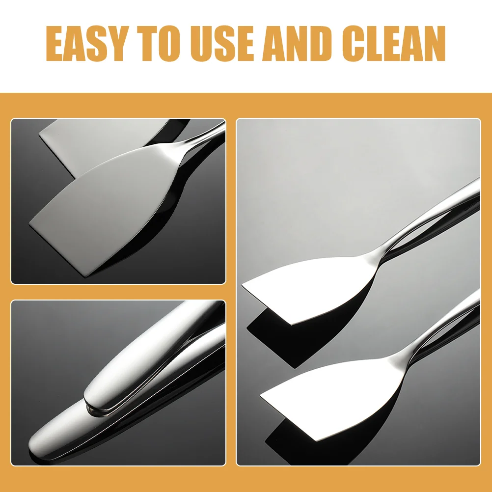 Stainless Steel Cooking Spatula Multipurpose Kitchen Tool Frying Steak Shovel Baking Pastry Equipment Restaurant Utensil