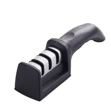 Professional High Quality PS Plastic Handle Kitchen Knife Sharpener Kitchen tool