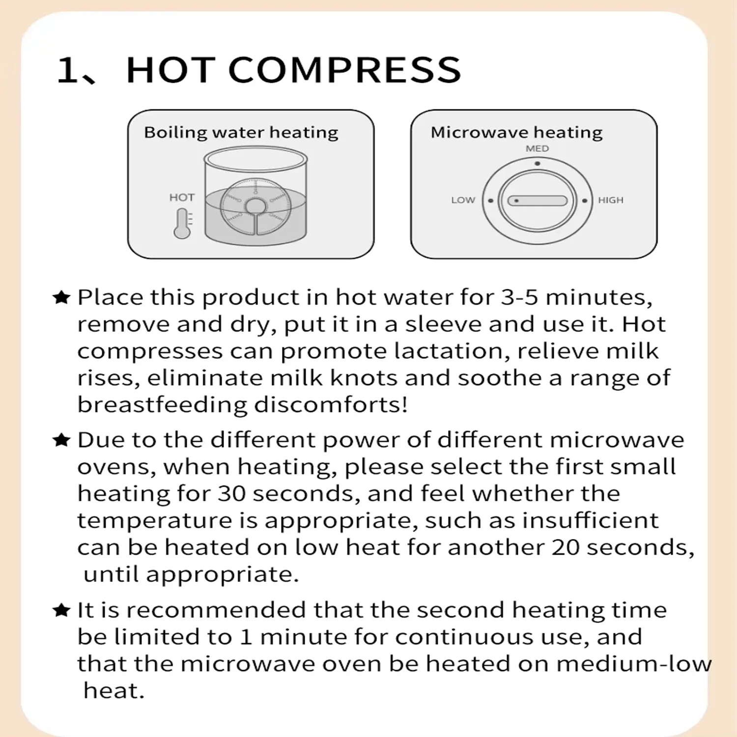 Breast Therapy Pads – Hot & Cold Gel Pads
