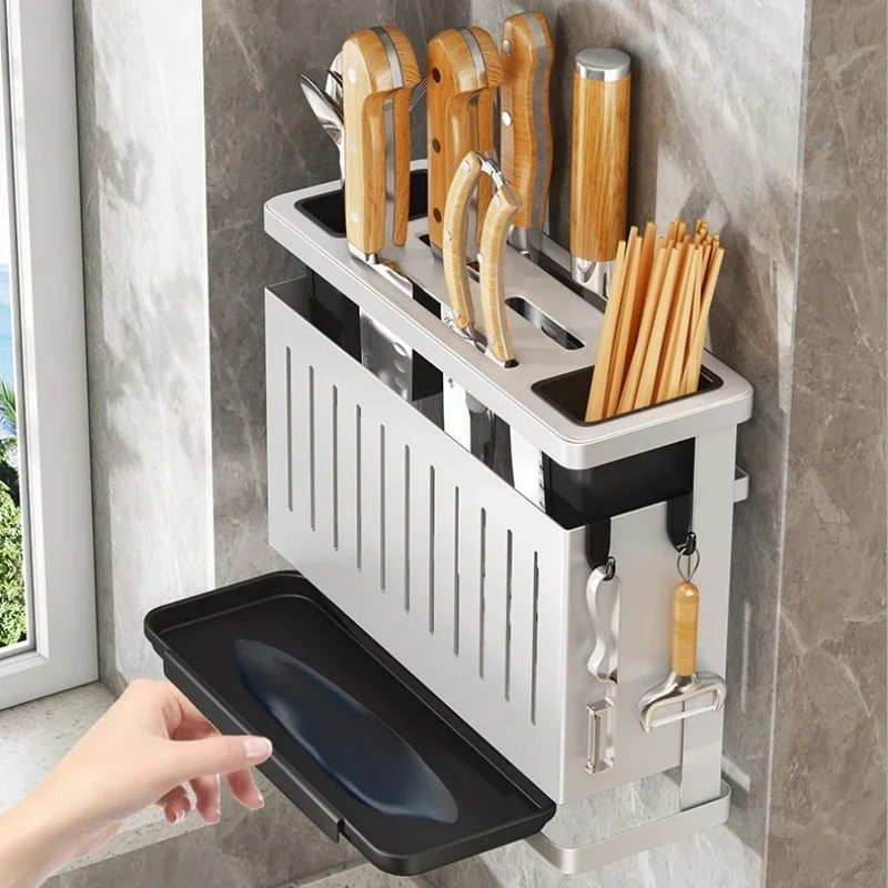 

Knife Holder Utensils for Kitchen and Home Items Knives Rack Cheff Accessories Kitchen Useful Things Stand Storage the Dining