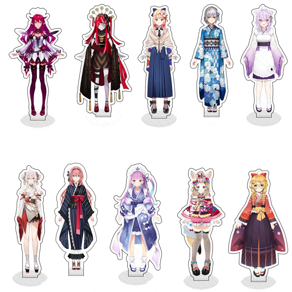 

HOT Cutey Hololive Vtuber Anime Figure Stand Usada Pekora Uruha Rushia Hosimati Suisei Inugami Korone Standing Acrylic Model