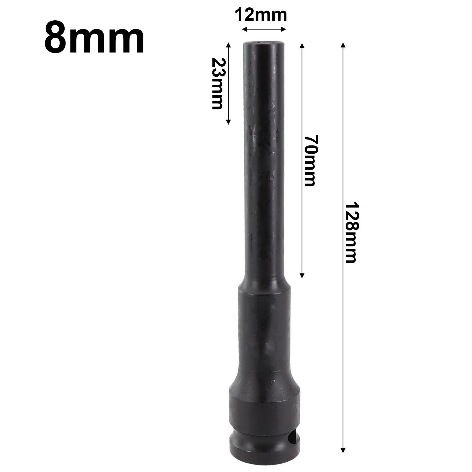 1/2 Stick Sockel Schlagschrauber Hex Buchse Kopf 8-24mm Adapter Spanner Konverter Düsen Mutter Fahrer Bit set Hand Werkzeuge – Detail 5